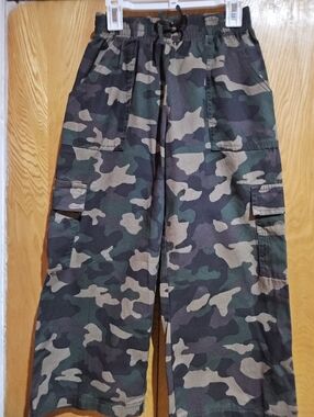 Camouflage Cargo Pants - Green Camo